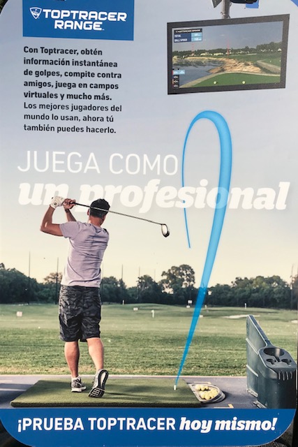 TOPTRACER RANGER Golf Olivar de la Hinojosa campo de practicas Joaquín Molpeceres 3