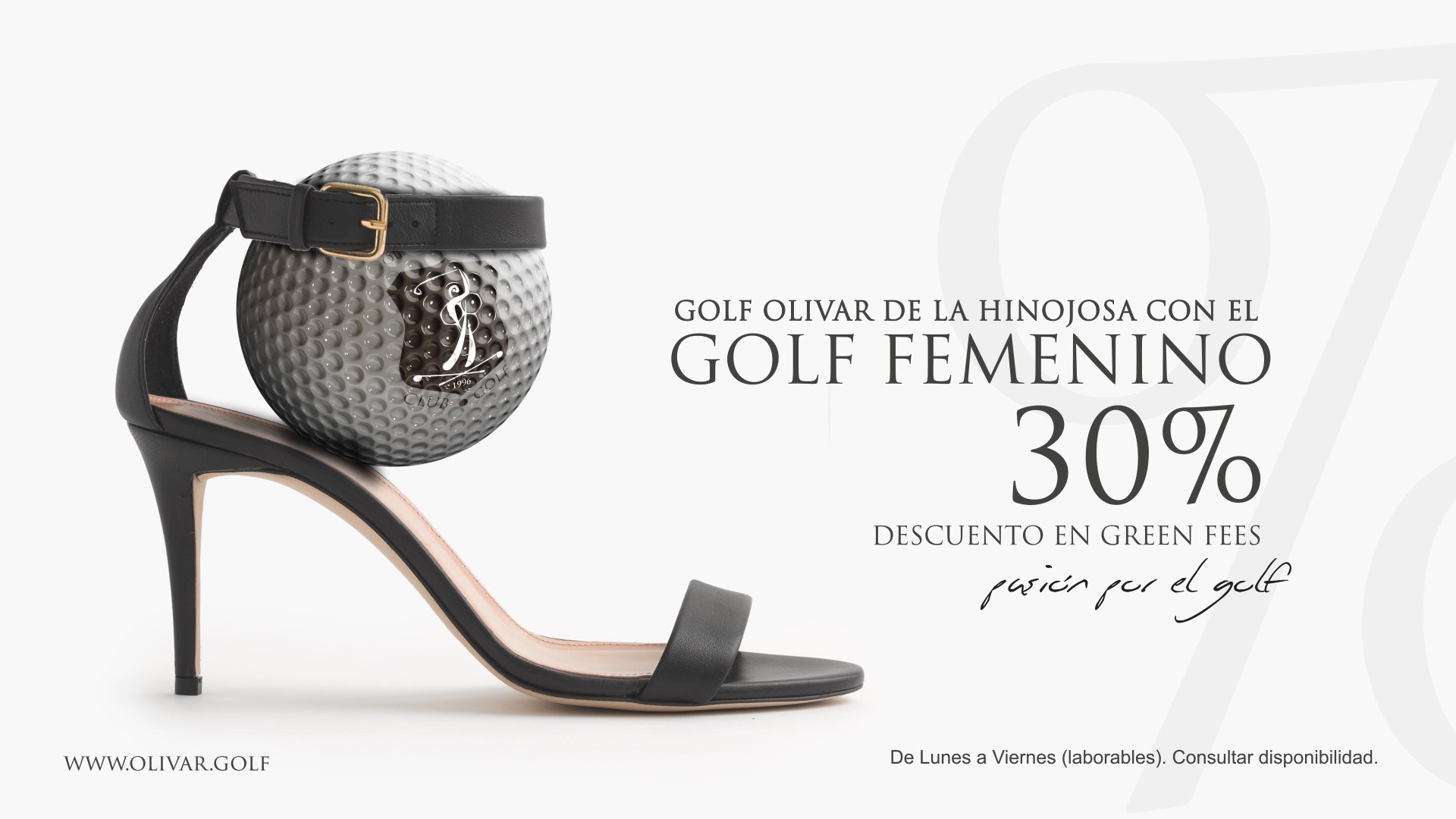 Golf Olivar JOaquin MOlpeceres Oferta golf femenino
